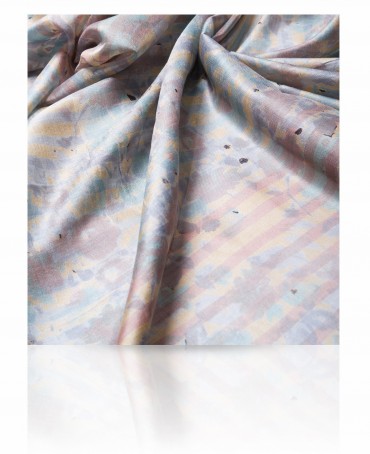 Палантин Женский SN-LAVEND.STRIPE/BEIGE